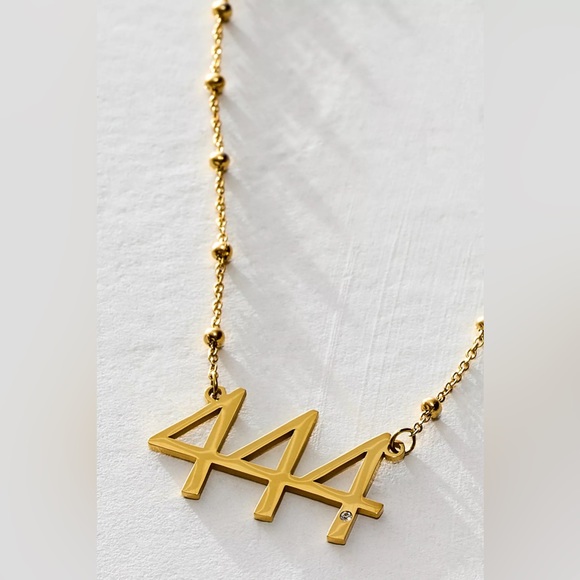 NWT Angel Number Necklace - Picture 2 of 5